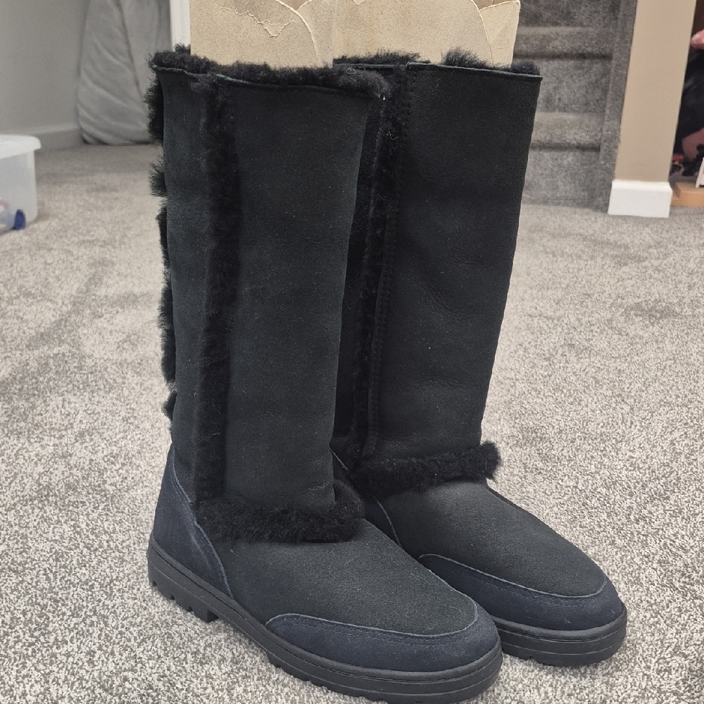 Black Suede Women's UGG Boots